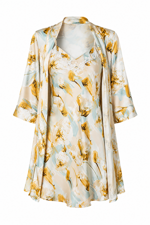 Ocean Blue Short Nightgown set