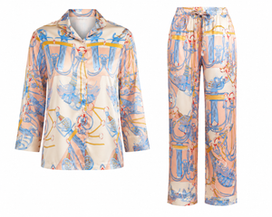Equestrian Élan Satin Nightsuit