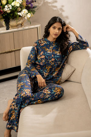 Indigo Flutter Lounge Co-ord Set