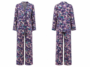 Amethyst Bloom Cotton Knit Lounge Set