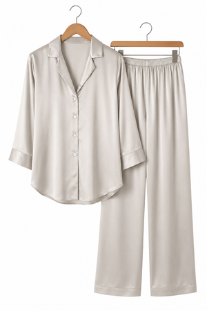 Moonlight Manor Satin Night Suit
