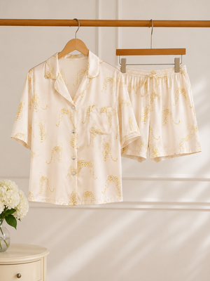 Savannah Dreams Satin Short Set