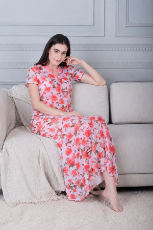 Isadora lounging Nighty