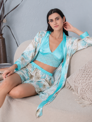 Nancy Fleur Cami  n wrap top set