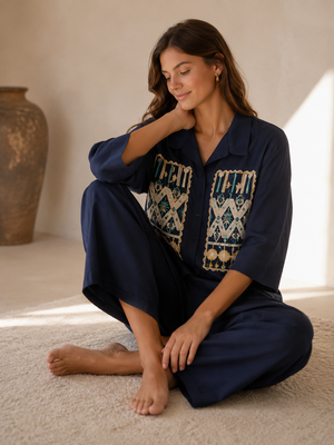 Sapphire Serenity Co-ord Lounge Set