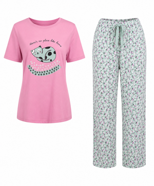 Dreamy Paws Cotton Lounge Set