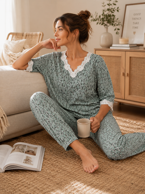Sage Serenity Modal Lounge Set