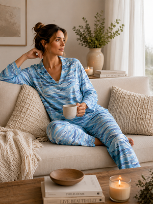 Ocean Drift Rayon Lounge Set