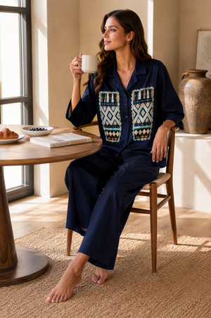 Sapphire Serenity Co-ord Lounge Set