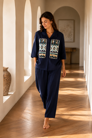 Sapphire Serenity Co-ord Lounge Set