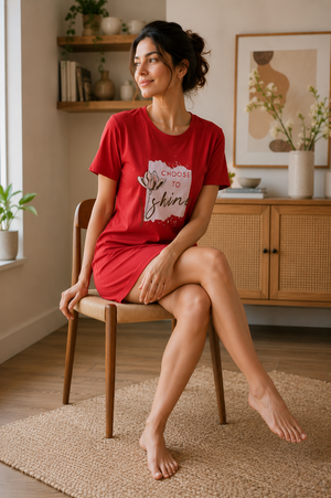 Private Lives Morning Muse Lounge Tee Dress