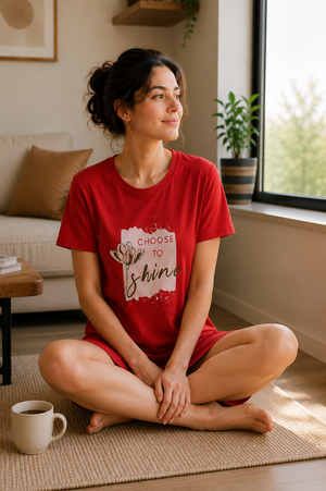 Private Lives Morning Muse Lounge Tee Dress