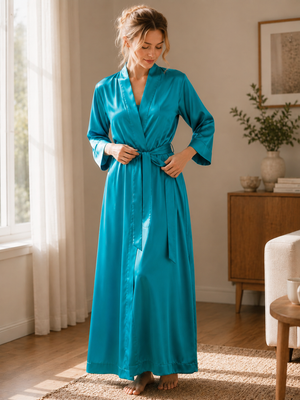 Luna Luxe Satin Robe
