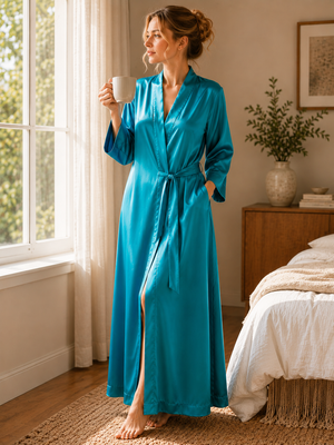 Luna Luxe Satin Robe