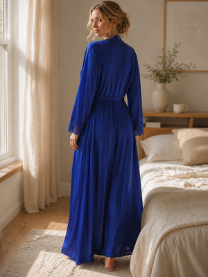 Santorini Serenity Lounge Night Gown Set