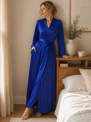 Santorini Serenity Lounge Night Gown Set