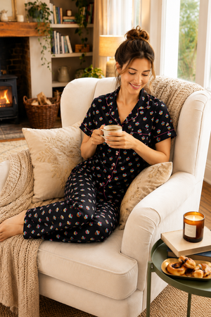 Midnight Patisserie Cotton Lounge Set