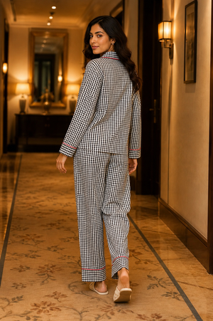 The Windsor Check Cotton Co-ord Set
