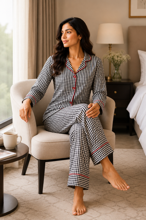 The Windsor Check Cotton Co-ord Set