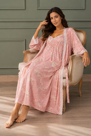 Charlotte Fleur Soft Rayon Lounge Set