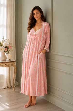 Charlotte Fleur Soft Rayon Lounge Set