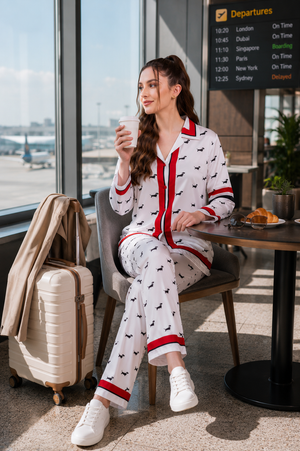 Charlotte Fleur Voyage Lounge Set

Travel beautifully. Lounge effortlessly