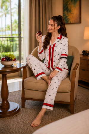 Charlotte Fleur Voyage Lounge Set

Travel beautifully. Lounge effortlessly