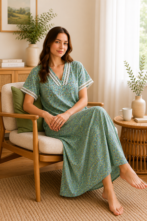 VelvetEase V-Zip Nighty