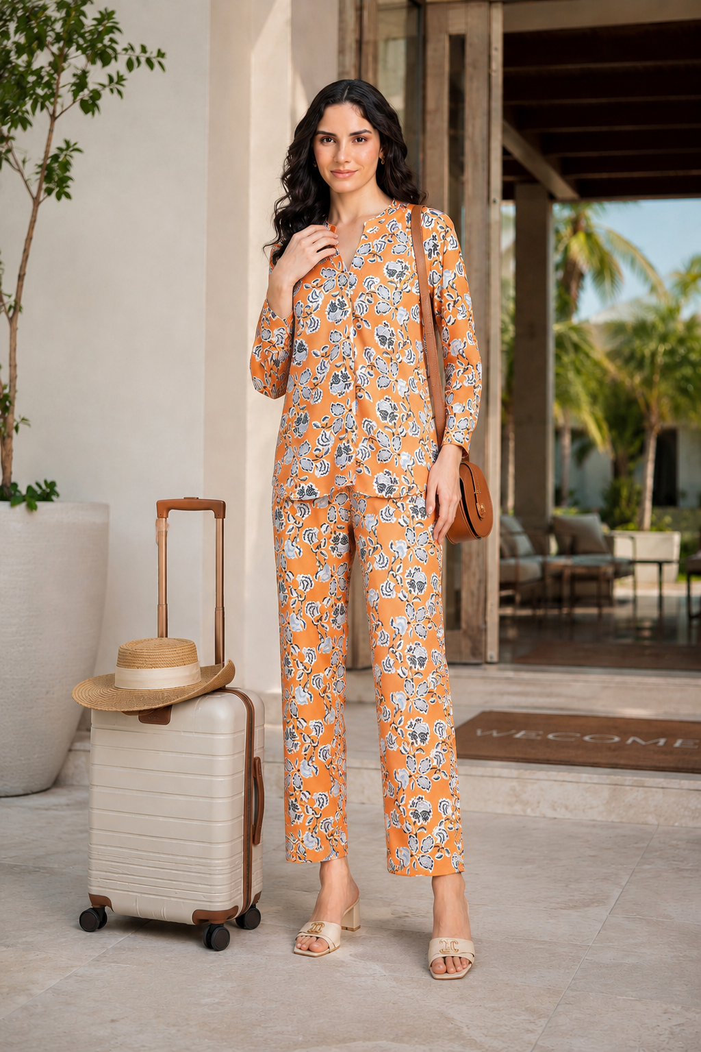 Sunlit Orchard Co-ord Lounge Set
