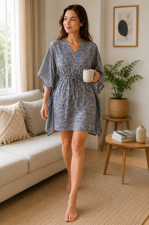 Vanya Cotton Kaftan Lounger