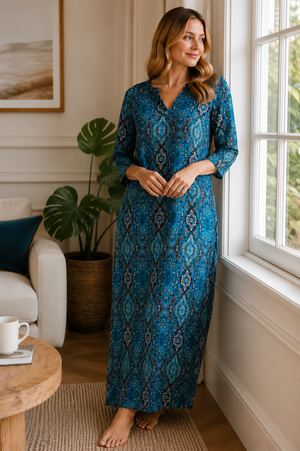 Timeless Elegance Cotton Lounging Nightie