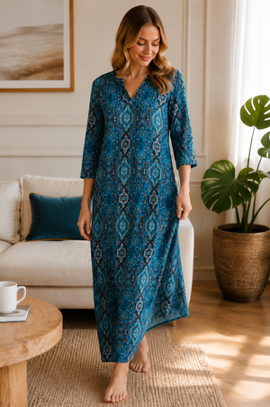 Timeless Elegance Cotton Lounging Nightie