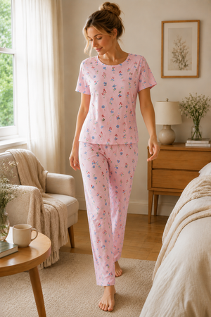 Jardin Rose Cotton Pajama Set

Where Comfort Blooms Beautifully