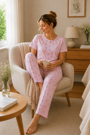 Jardin Rose Cotton Pajama Set

Where Comfort Blooms Beautifully