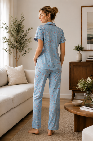 Summer Breeze Button Down Pajama Set