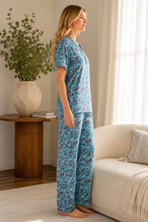 Fleur Céleste Pajama Set