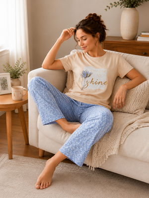 Ciel Doux Cotton Bliss Pajamas