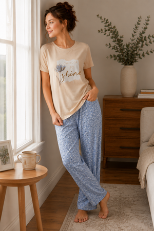 Ciel Doux Cotton Bliss Pajamas