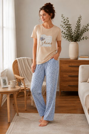 Ciel Doux Cotton Bliss Pajamas
