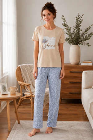 Ciel Doux Cotton Bliss Pajamas