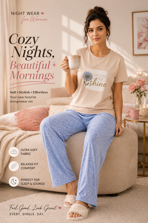 Ciel Doux Cotton Bliss Pajamas