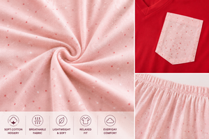 Playfully Red Sleep & Lounge Set