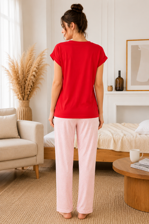 Playfully Red Sleep & Lounge Set