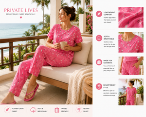 Rosé Gelato Lounge Set