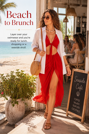 The Luna-bay beach wrap n sarong - Private Lives