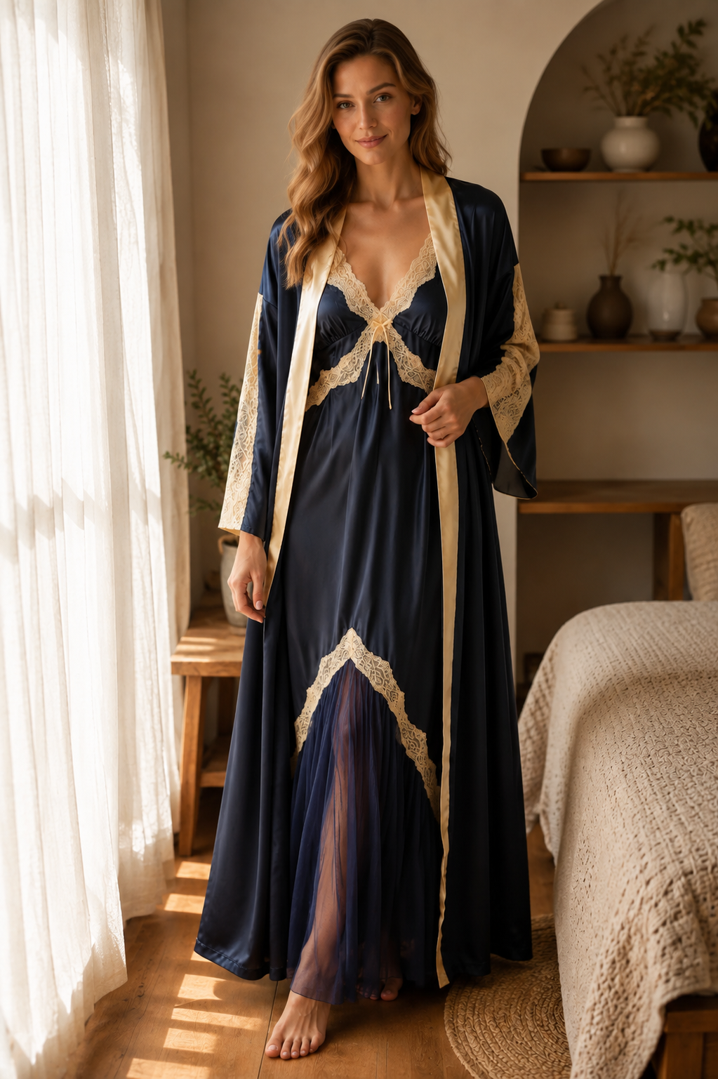 The Admired Elegance Nightgown Set