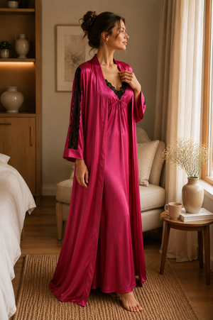 The Amour Rouge Collection Nightgown Set