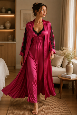 The Amour Rouge Collection Nightgown Set