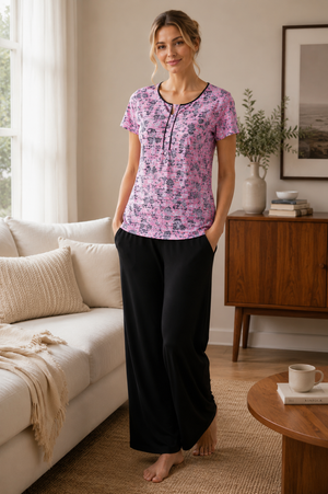 The Rosewood Retreat Pajama Set - Private Lives