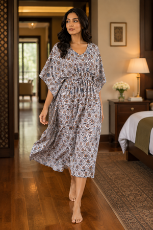 The Maharani Padmavati Cotton Kaftan